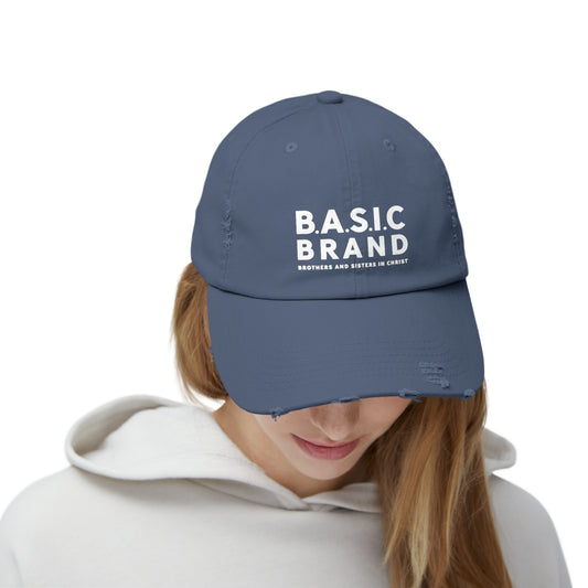 B.A.S.I.C Brand Distressed Cap